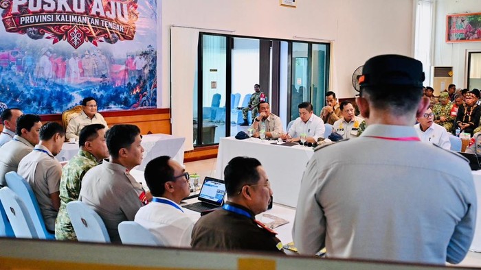 Mendagri Dampingi Prabowo ke Palangka Raya, Pemerintah Perkuat Operasi Penanganan Karhutla Kalteng