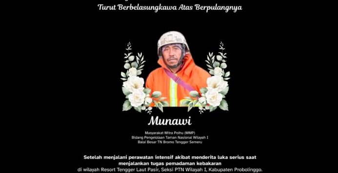 Korban Kebakaran Hutan Bromo Bertambah Jadi Lima Orang, Satu Relawan Masih Dirawat Intensif